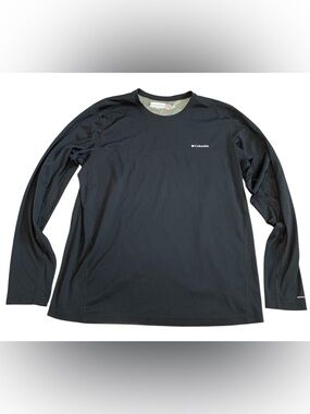 Columbia Black Long-Sleeve Omni-Heat Performance Shirt Large